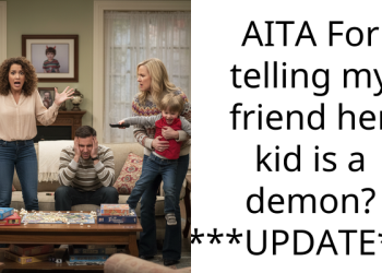 AITA For telling my friend her kid is a demon? ***UPDATE***