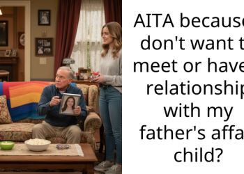 AITA because I don’t want to meet or have a relationship with my father’s affair child?