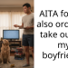 AITA for not also ordering take out for my boyfriend?