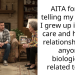 AITA for not telling my ILs why I grew up in foster care and have no relationship with anyone biologically related to me?