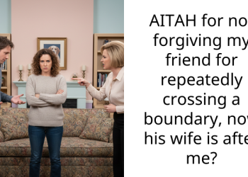 AITAH for not forgiving my friend for repeatedly crossing a boundary, now his wife is after me?