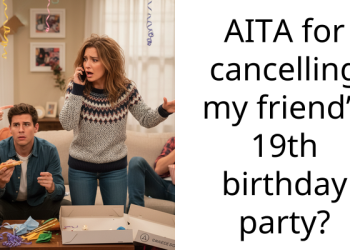 AITA for cancelling my friend’s 19th birthday party?