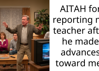 AITAH for reporting my teacher after he made advances toward me?