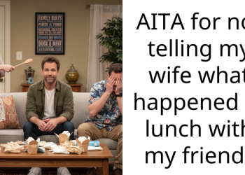 AITA for not telling my wife what happened at lunch with my friend?