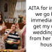 AITA for insisting we go back immediately to get my wife’s wedding ring from her mom’s house?