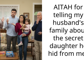 AITAH for telling my husband’s family about the secret daughter he hid from me?
