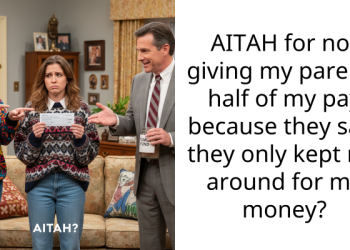 AITAH for not giving my parents half of my pay because they said they only kept me around for my money?