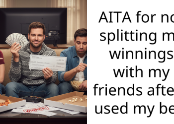 AITA for not splitting my winnings with my friends after I used my bet?