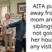 AITA pulling away from my mom and half siblings and not going to her house for any visitation?