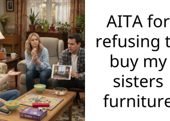 AITA for refusing to buy my sisters furniture