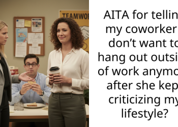 AITA for telling my coworker I don’t want to hang out outside of work anymore after she kept criticizing my lifestyle?
