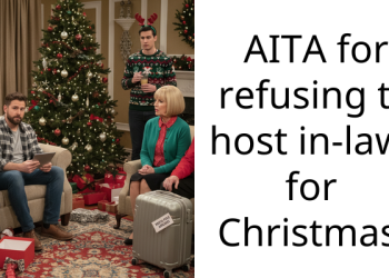 AITA for refusing to host in-laws for Christmas?