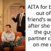 AITA for backing out of my friend’s wedding after she invited the guy my partner cheated on me with?