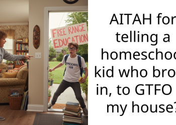 AITAH for telling a homeschool kid who broke in, to GTFO of my house?