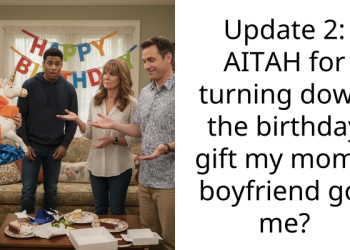 Update 2: AITAH for turning down the birthday gift my mom’s boyfriend got me?