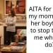 AITA for telling my mom to tell her boyfriend to stop telling me what to do?