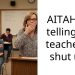 AITAH for telling my teacher to shut up?