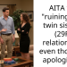 AITA for “ruining” my twin sister’s (29F) relationship even though I apologized?