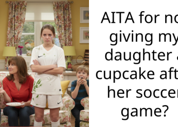 AITA for not giving my daughter a cupcake after her soccer game?
