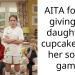 AITA for not giving my daughter a cupcake after her soccer game?