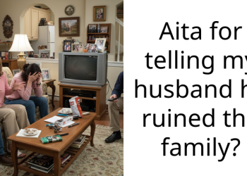 Aita for telling my husband he ruined the family?