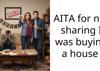 AITA for not sharing I was buying a house