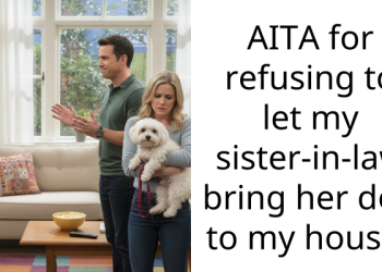 AITA for refusing to let my sister-in-law bring her dog to my house?