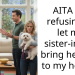 AITA for refusing to let my sister-in-law bring her dog to my house?