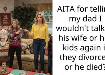 AITA for telling my dad I wouldn’t talk to his wife or her kids again if they divorced or he died?