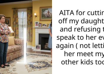 AITA for cutting off my daughter and refusing to speak to her ever again ( not letting her meet my other kids too)