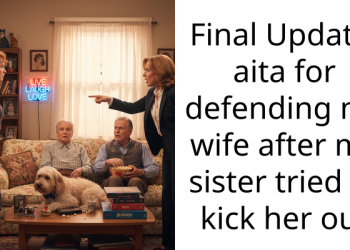 Final Update: aita for defending my wife after my sister tried to kick her out