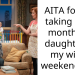 AITA for not taking my 7 month old daughter to my wife’s weekend job?