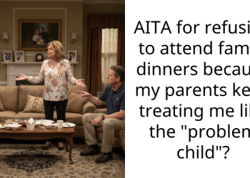 AITA for refusing to attend family dinners because my parents keep treating me like the “problem child”?