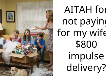 AITAH for not paying for my wife’s $800 impulse delivery?