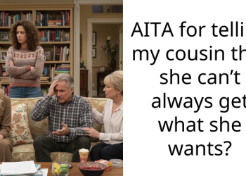AITA for telling my cousin that she can’t always get what she wants?