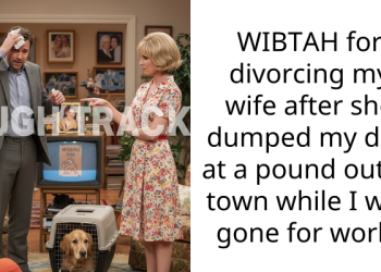 WIBTAH for divorcing my wife after she dumped my dog at a pound out of town while I was gone for work?