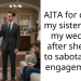 AITA for cutting my sister out of my wedding after she tried to sabotage my engagement?