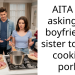 AITA for asking my boyfriend’s sister to stop cooking pork?