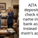 AITA for depositing a check in my name into my bank account instead of my mom’s account?