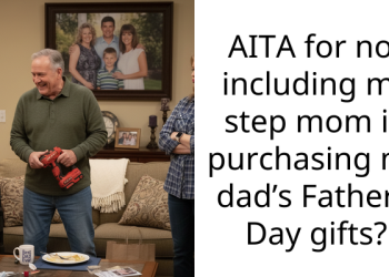 AITA for not including my step mom in purchasing my dad’s Father’s Day gifts?