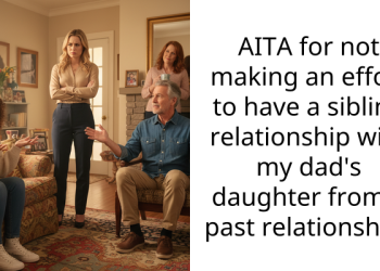 AITA for not making an effort to have a sibling relationship with my dad’s daughter from a past relationship?