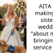 AITA for making my sister’s wedding “about me” by bringing my service dog?
