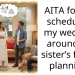 AITA for not scheduling my wedding around my sister’s family planning?