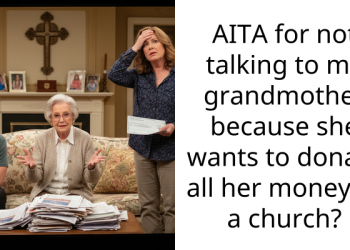 AITA for not talking to my grandmother because she wants to donate all her money to a church?