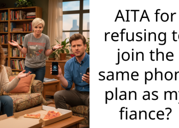 AITA for refusing to join the same phone plan as my fiance?