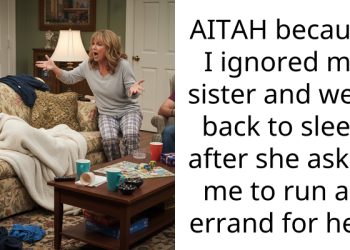 AITAH because I ignored my sister and went back to sleep after she asked me to run an errand for her?
