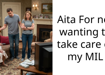 Aita For not wanting to take care of my MIL