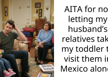 AITA for not letting my husband’s relatives take my toddler to visit them in Mexico alone?