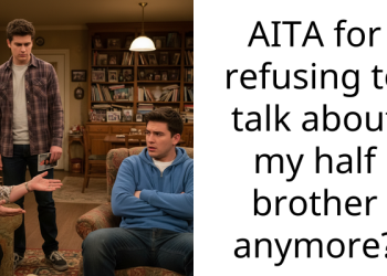AITA for refusing to talk about my half brother anymore?