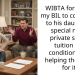 WIBTA for asking my BIL to contribute to his daughter’s special needs private school tuition as a condition of us helping them pay for it?